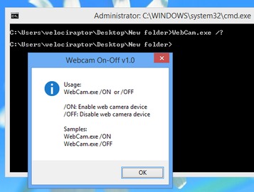 电脑摄像头控制软件 Webcam On Off 下载 v1.0 绿色版详解